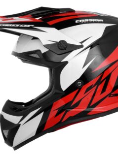Kiiver CROSS CUP TWO, CASSIDA RED/WHITE/BLACK - Image 4